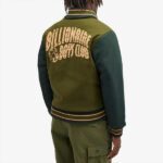 Billionaire Boys Club Green Varsity Letterman Jacket - Image 3