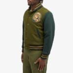 Billionaire Boys Club Green Varsity Letterman Jacket - Image 2