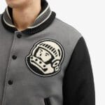 Billionaire Boys Club Black & Grey Varsity Jacket - Image 3