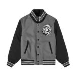 Billionaire Boys Club Black & Grey Varsity Jacket