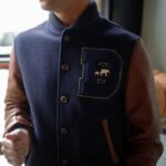 Blue Shelby Varsity Jacket Brooklyn Circus - Image 3