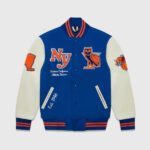 OVO x NY Knicks Letterman Varsity Jacket