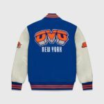 OVO x NY Knicks Letterman Varsity Jacket - Image 2