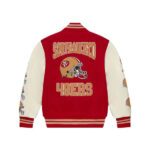 San Francisco 49ers OVO x NFL Varsity Jacket - Image 2