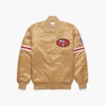 San Francisco 49ers Satin Bomber Jacket