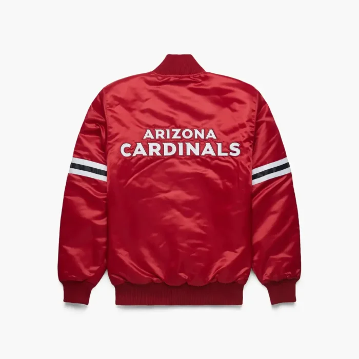 HOMAGE-X-Starter-Cardinals-Gridiron-Jacket-01210881162-red-back_x1000.jpg St. Louis Cardinals Satin Bomber Jacket - Image 3