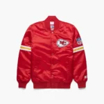 Kansas City Chiefs Satin Bomber Jacket