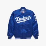 LA Dodgers Satin Bomber Jacket