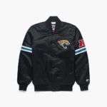 Jacksonville Jaguars Satin Bomber Jacket
