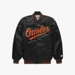 Baltimore Orioles Satin Bomber Jacket