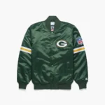 Green Bay Packers Satin Bomber Jacket