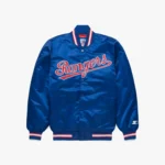 Texas Rangers Satin Bomber Jacket