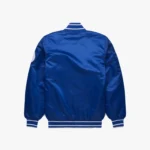 Kansas City Royals Satin Bomber Jacket - Image 3