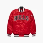 Chicago Bulls Satin Bomber Jacket