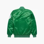 Boston Celtics Satin Bomber Jacket - Image 4