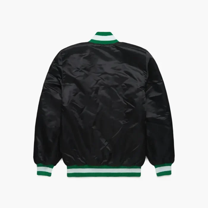 Philadelphia Eagles Satin Bomber Jacket - Image 3