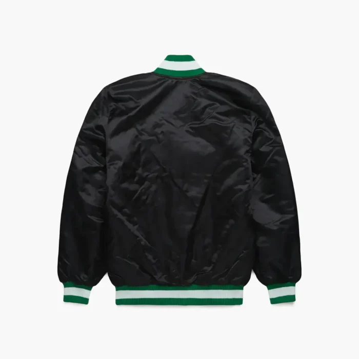 New York Jets Satin Bomber Jacket - Image 3