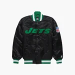 New York Jets Satin Bomber Jacket