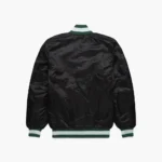 Packers Black Satin Bomber Jacket - Image 3