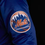 New York Mets Satin Bomber Jacket - Image 3