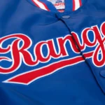 Texas Rangers Satin Bomber Jacket - Image 2