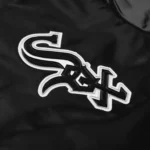 Chicago White Sox Satin Varsity Jacket - Image 2