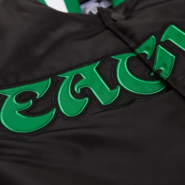 Philadelphia Eagles Satin Bomber Jacket - Image 2