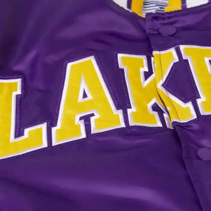 HOMAGExStarterLakersSatinJacket-01211442166-Purple-alt-1_x1000.jpg LA Lakers Satin Bomber Jacket - Image 3