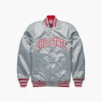 Ohio State Buckeyes Satin Bomber Jacket