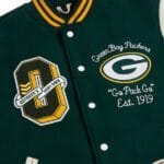 Green Bay Packers OVO x NFL Varsity Jacket - Image 5
