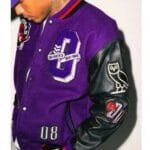 Toronto Raptors OVO x NFL Varsity Jacket - Image 2