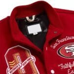 San Francisco 49ers OVO x NFL Varsity Jacket - Image 5