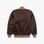 Cleveland Browns Satin Bomber Jacket - Image 2