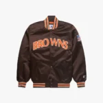 Cleveland Browns Satin Bomber Jacket