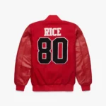 Limited Edition Jerry Rice Goat Varsity Jacket - Image 4
