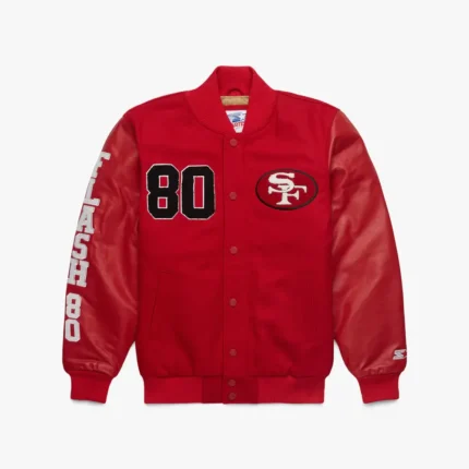 Limited Edition Jerry Rice Goat Varsity Jacket