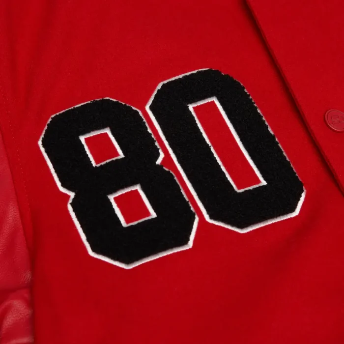 Limited Edition Jerry Rice Goat Varsity Jacket - Image 5