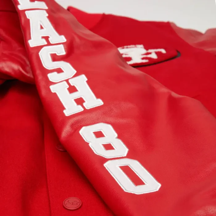 Limited Edition Jerry Rice Goat Varsity Jacket - Image 2