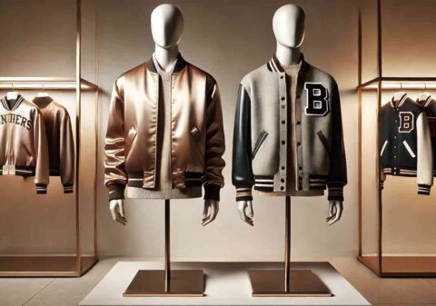 Satin Bomber Jackets vs. Varsity Jackets: A Style Comparison