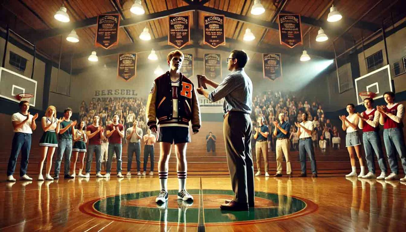 How Does High School Athlete Receive Letter Jacket