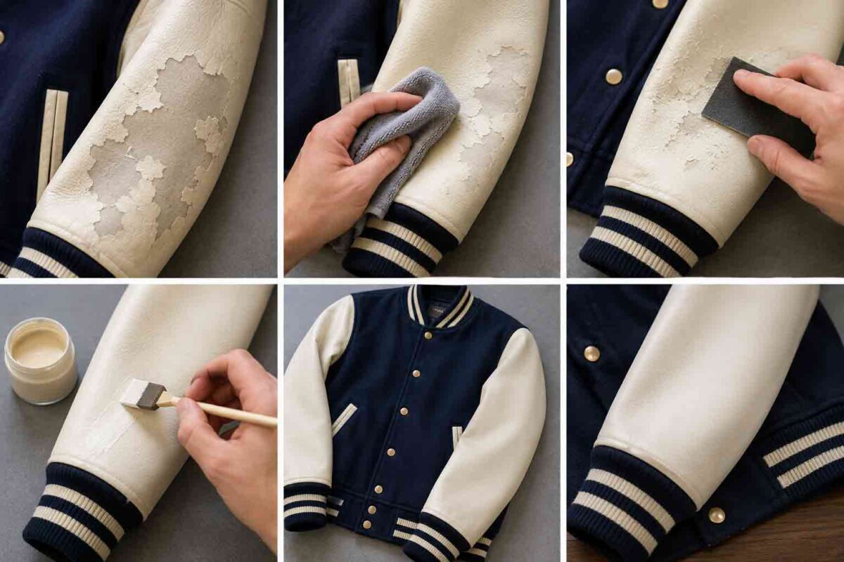 What to Do if Your Letterman Jacket Sleeves Are Peeling