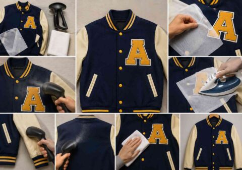 Learn how to iron or steam a letterman jacket safely. Protect wool, leather sleeves, and patches with expert tips to remove wrinkles without damage.