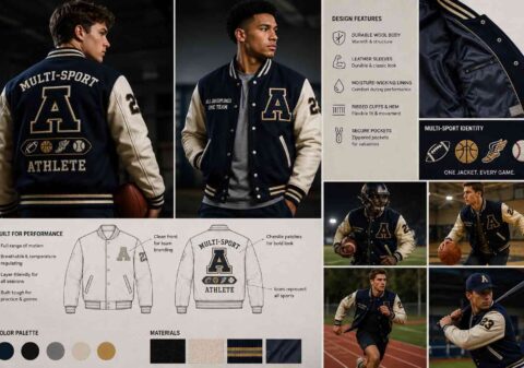 Designing a Varsity Jacket That Works for Multi-Sport Athletes